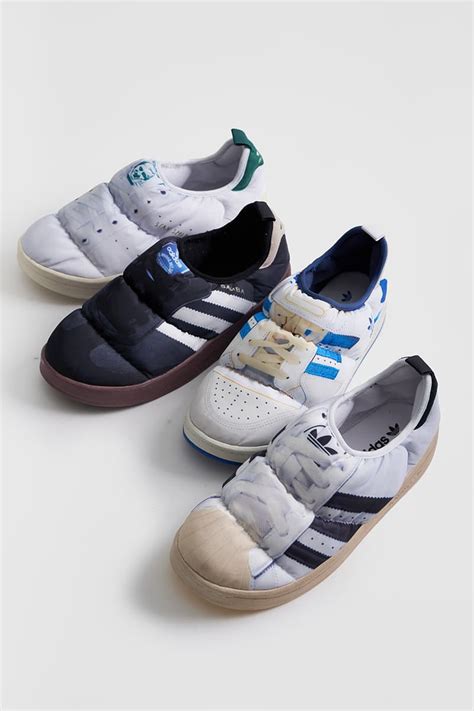 adidas puffylette fake
